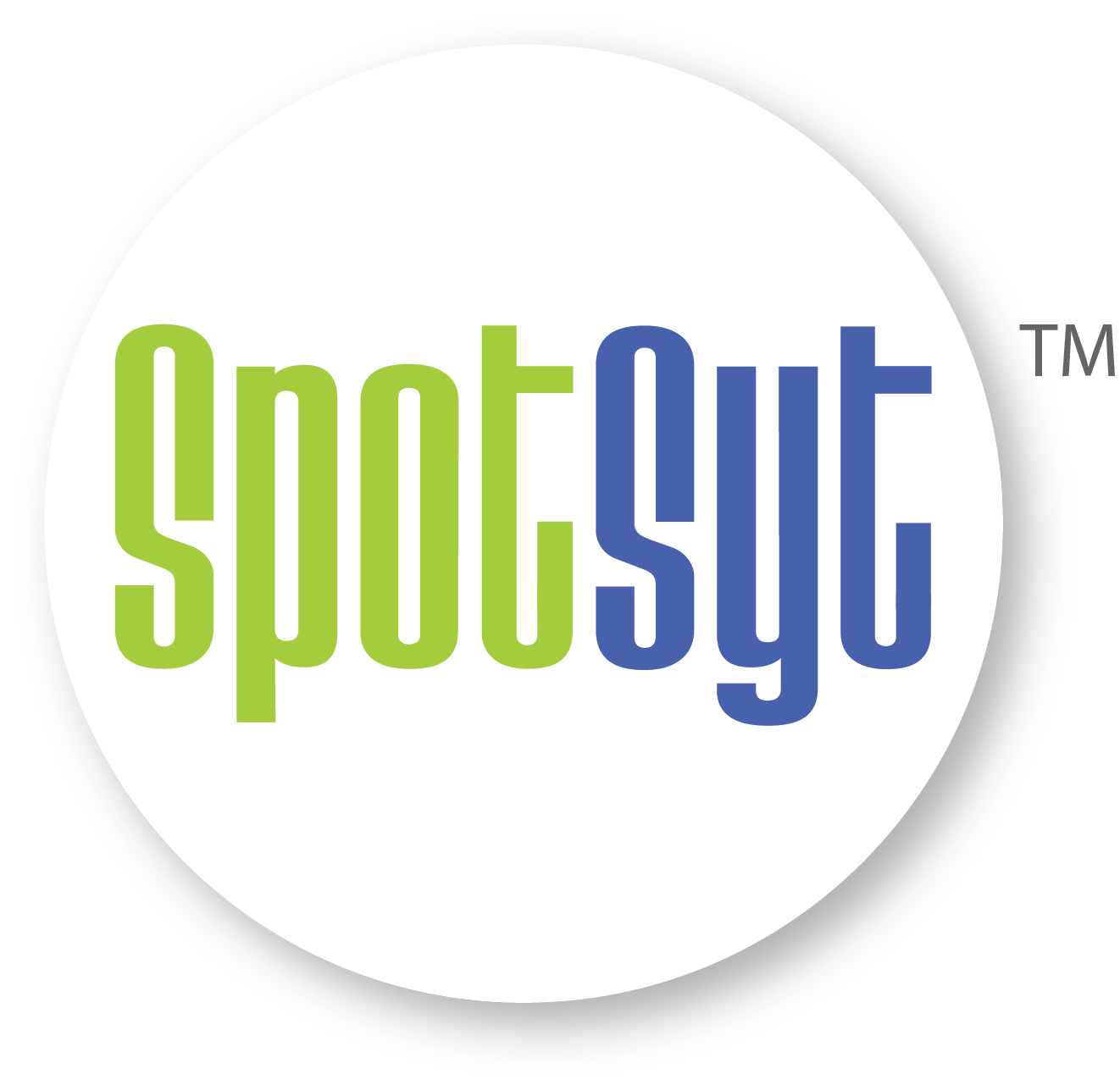 SpotSyt 2.0 Logo in Circle F