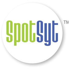 SpotSyt 2.0 Logo in Circle F